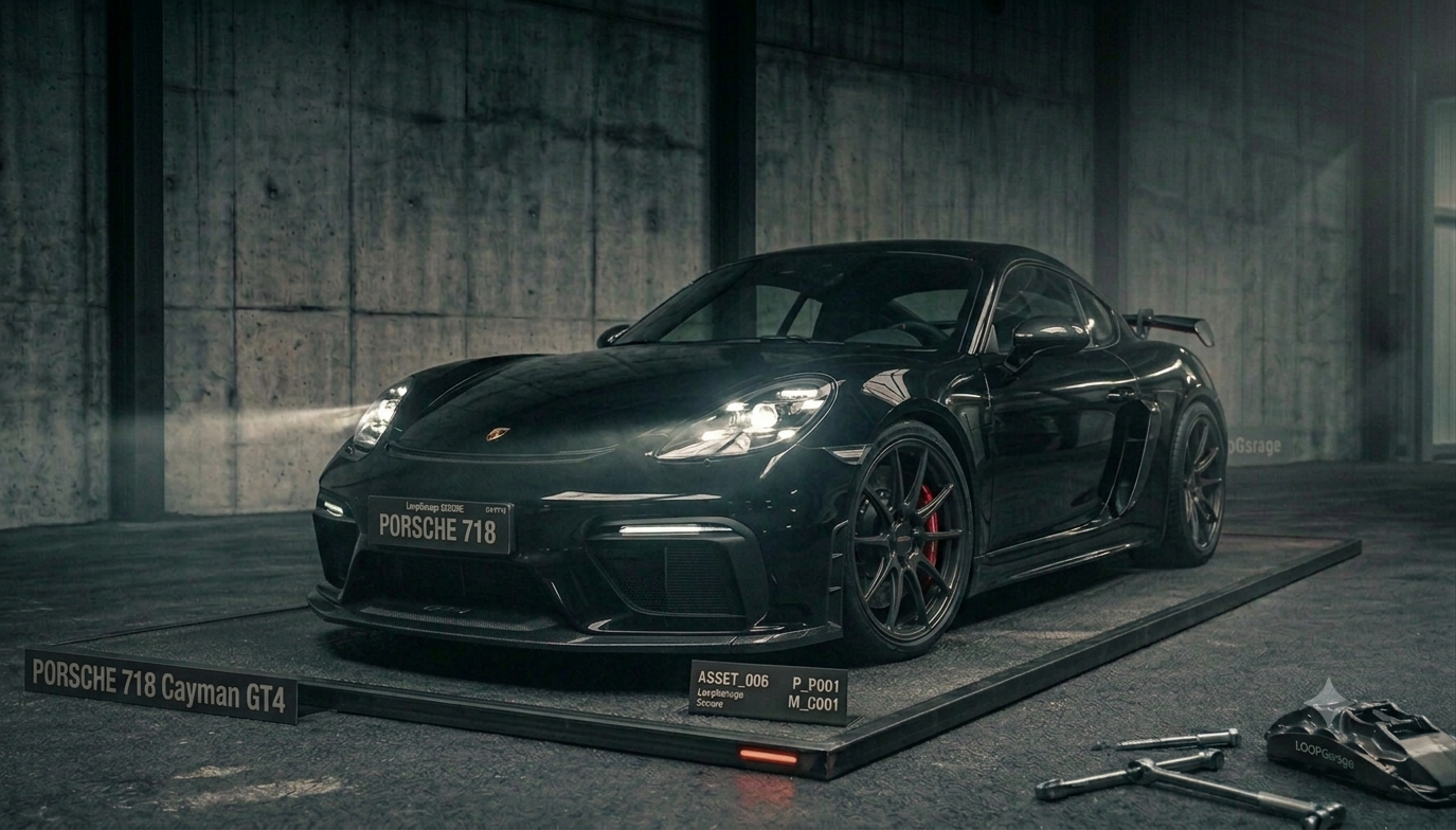 PORSCHE 718 GT4